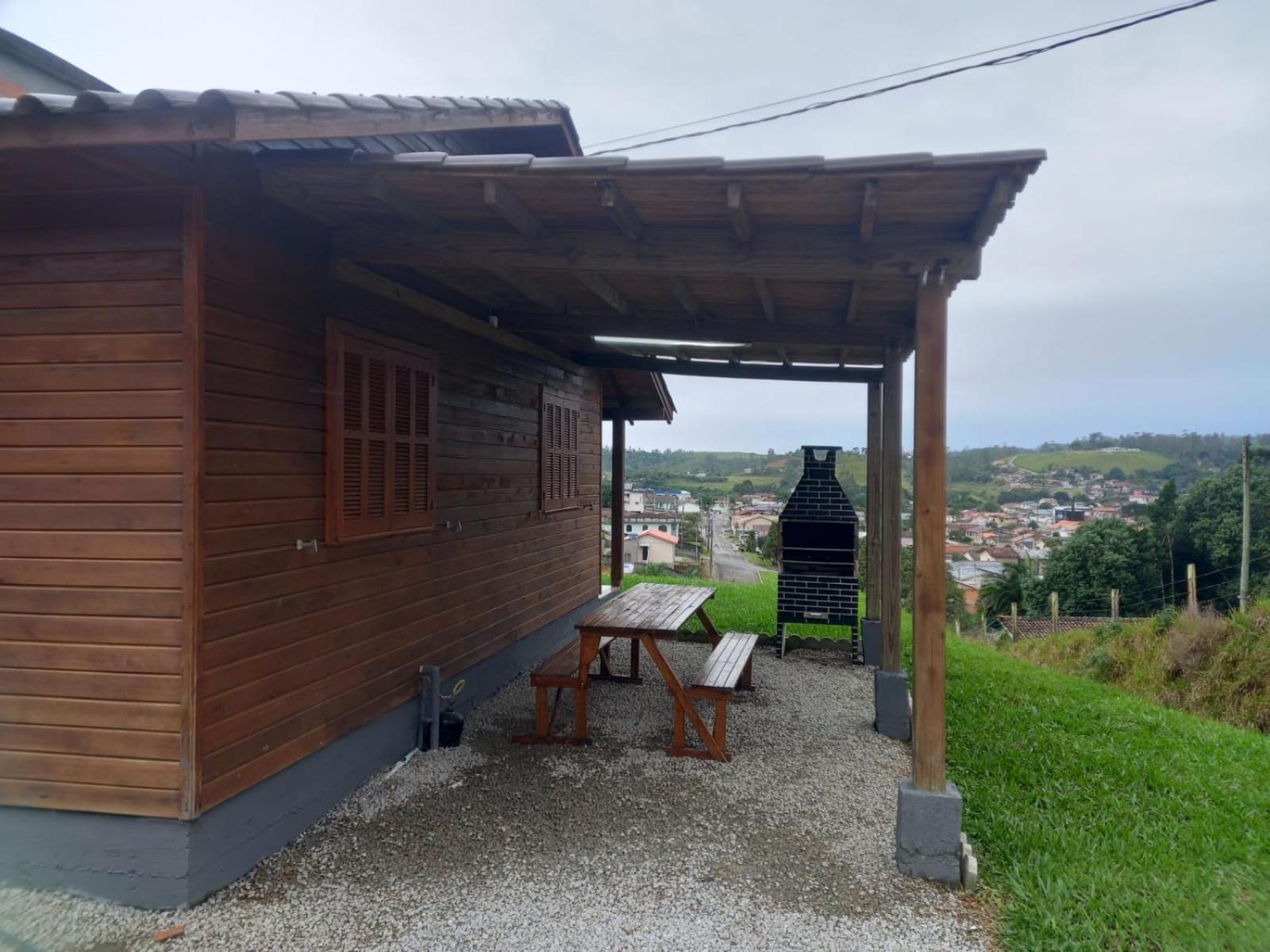 Pousada Encantos Da Montanha Lauro Muller Bagian luar foto